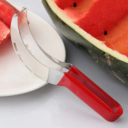 Stainless Steel Windmill Watermelon Cutter Artifact Salad Fruit Slicer Cutter Tool Watermelon Digger Kitchen Accessories Gadgets