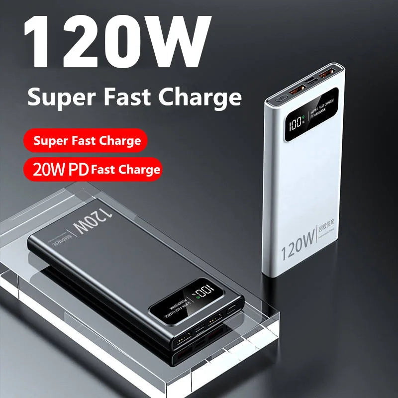 BankSuper Fast Charging 200000mAh Ultralarge Capacity For Mobile Power External Battery