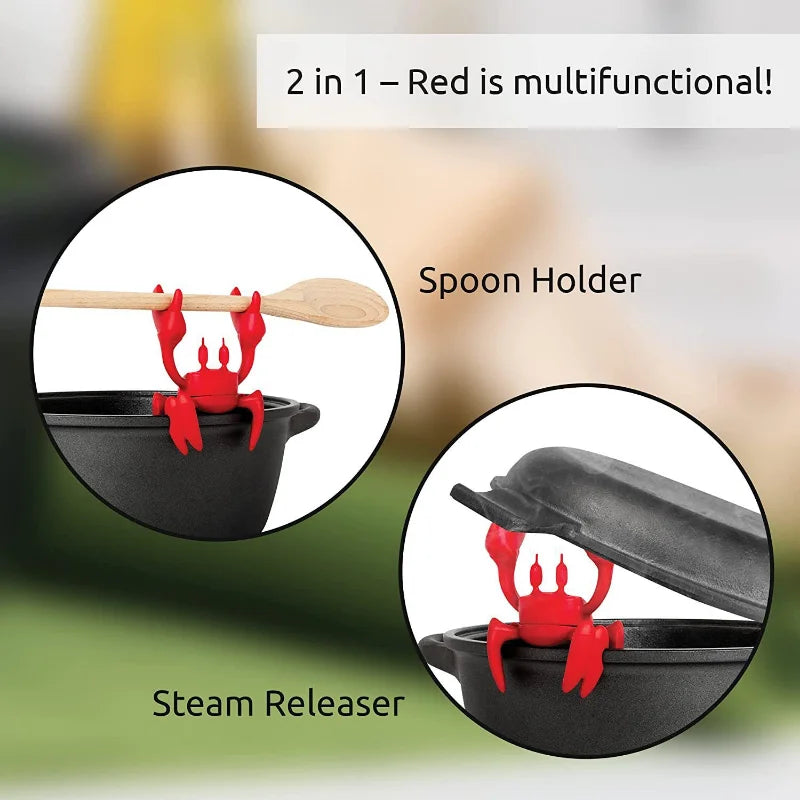 Crabby Spoon Holder Suitable for Stoves Heat Resistant Kitchen