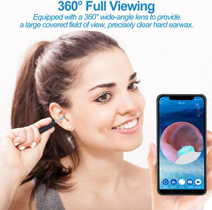 Wireless Wi-fi Visual Ear Cleaner Otoscope Ear Wax Ear